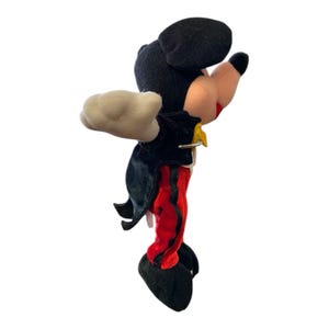 Mickey Mouse Velvet Disney 2000 Bean Bag Plush image 3