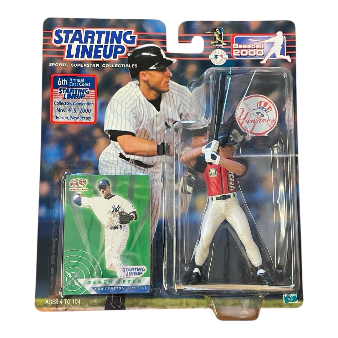 【3000個限定】Mcfarlane JETER 2000ワールドシリーズ Derek Jeter 2000 Starting Lineup Convention Special Figure - Etsy