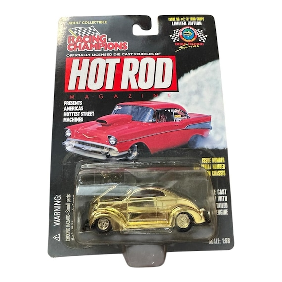 Racing Champions Hot Rod Magazine Thom Taylor 37 Ford Coupe SG 2
