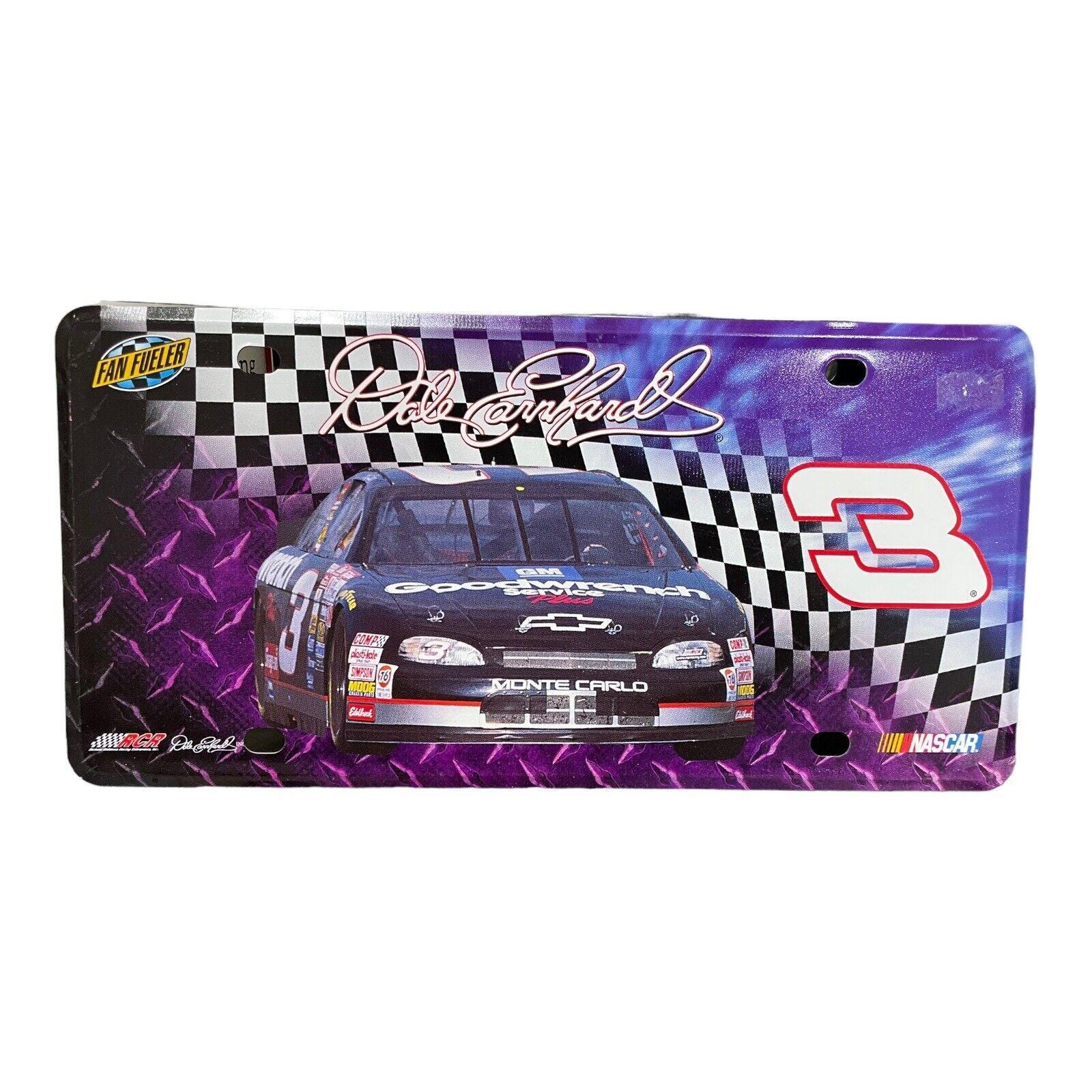 Dale Earnhardt Fan Fueler Vintage Metal License Plate 1990s - Etsy