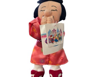 Japans meisje Disney It's A Small World 9" zitzak pluche