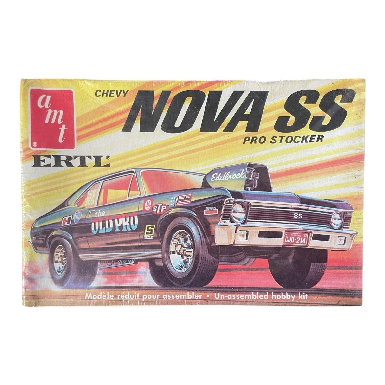 Chevrolet Nova SS Pro Stocker AMT Ertl 1:25 Scale Model Kit - Etsy
