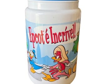 Jahrgang 1997 Disney Epcot Coca-Cola Donald Duck Jose Carioca Reisebecher Tasse