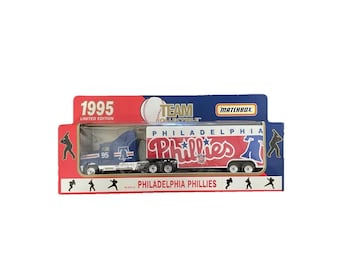 Matchbox 1995 Phillies Team Collectible Tractor Trailer Semi National League