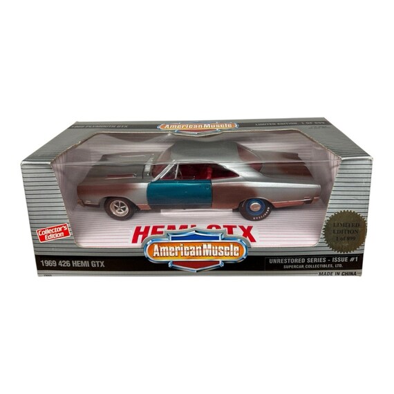 1969 Plymouth 426 Hemi GTX 1/18 Ertl American Muscle Unrestored
