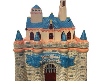 Sleeping Beauty Castle Disneyland 40th Anniversary 1995 Nestle Cookie Jar