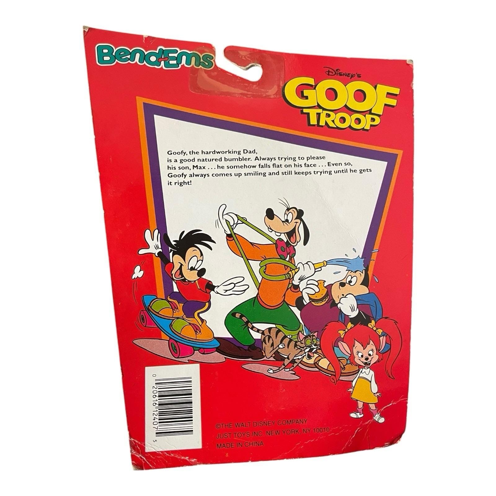 Justoys Disney's Goof Troop Bend-ems Goofy - Etsy