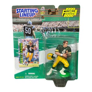 Brett Favre 1999-2000 Starting Lineup Action Figures Green Bay Packers NFL