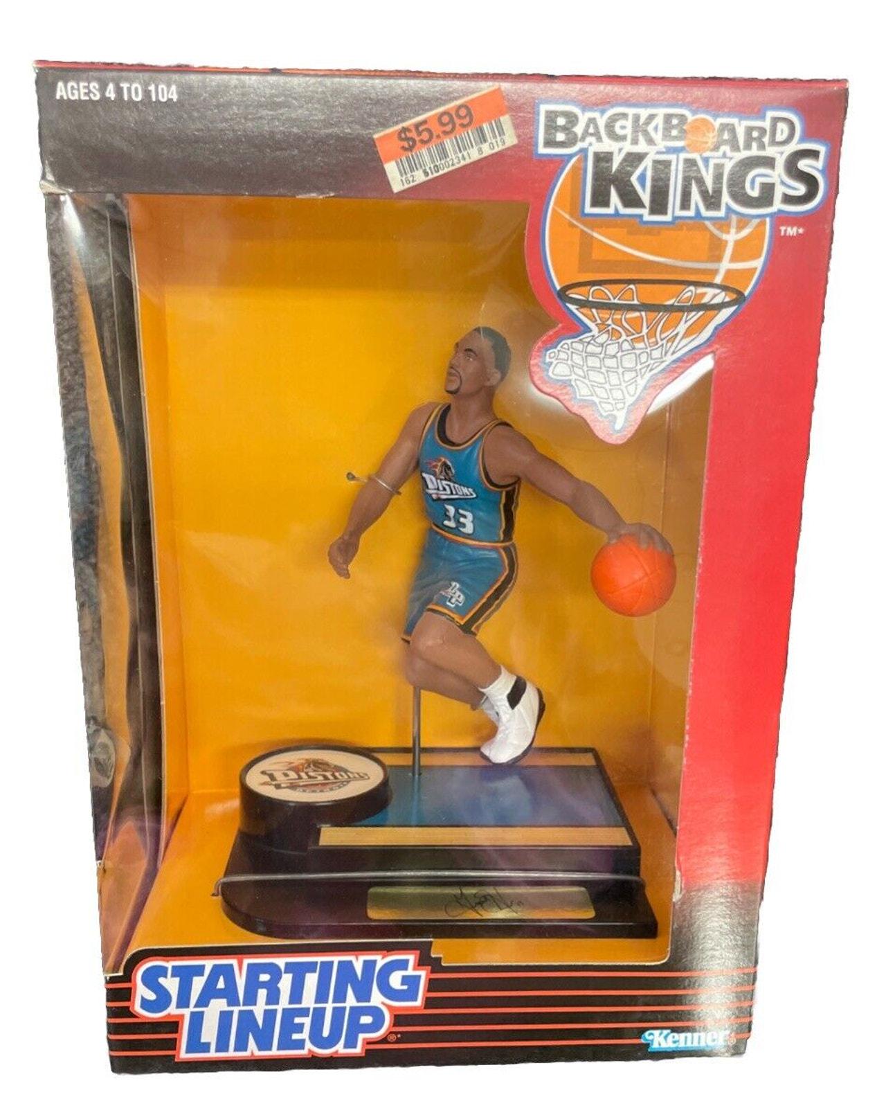 Grant Hill #33 Detroit Pistons NBA Starting Lineup Backboard Kings
