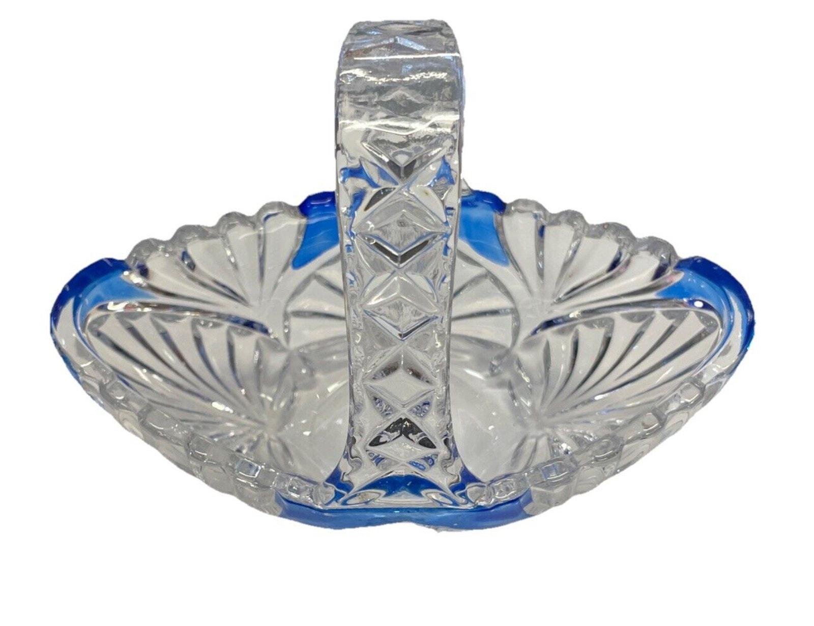 アンナ ヒュッテ ブレイククリスタル ドイツ 24% 鉛クリスタル ブルー