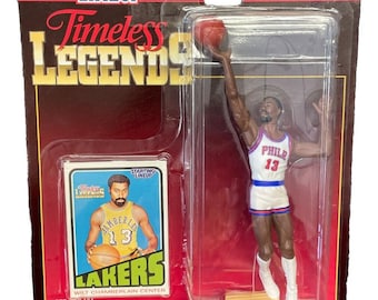 Wilt Chamberlain Lakers Sixers NBA Starting Lineup Timeless Legends Figure