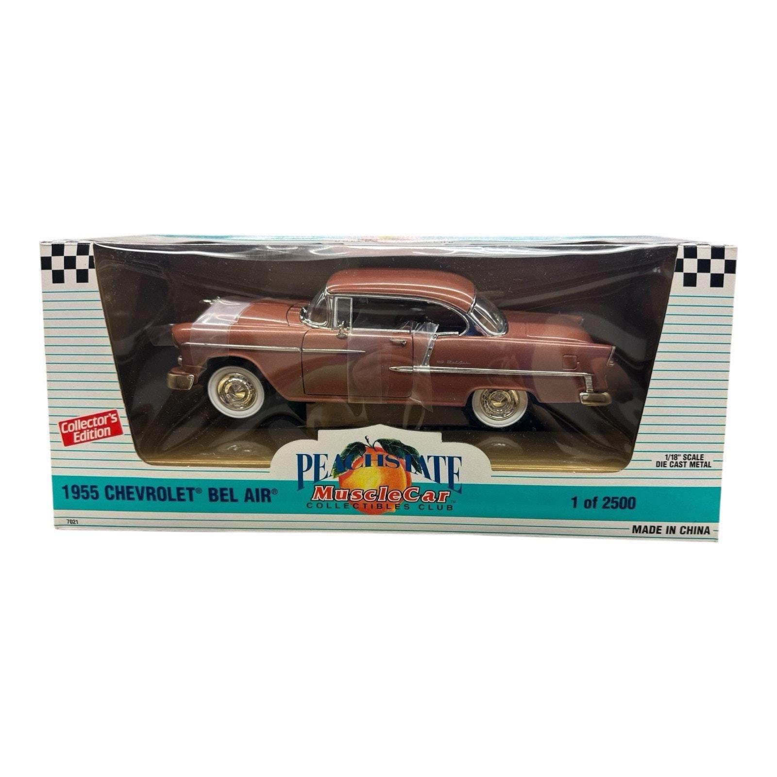 1955 Chevrolet Bel Air 1:18 Scale Peach State Muscle Car by Ertl