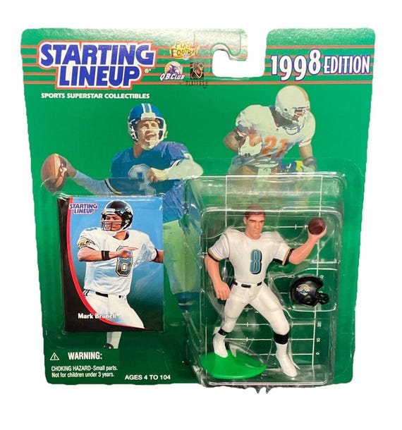 NFL MARK BRUNELL フィギュア Mark Brunell #8 Jacksonville Jaguars Starting Lineup 1998