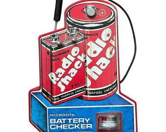 Vintage Radio Shack Micronta Battery Checker Model 22-098