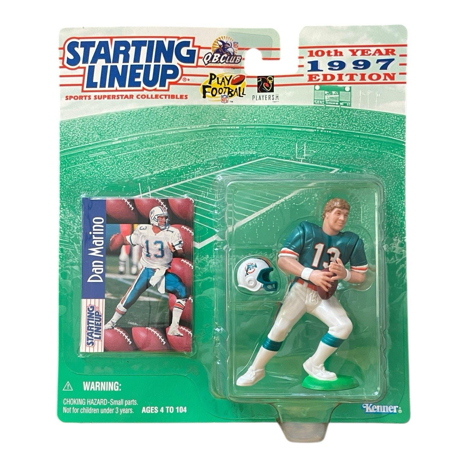 ダン・マリーノ（Daniel  Marino,)のフィギュア　アメフト Dan Marino #13 Miami Dolphins Starting Lineup 1997 Edition Figure