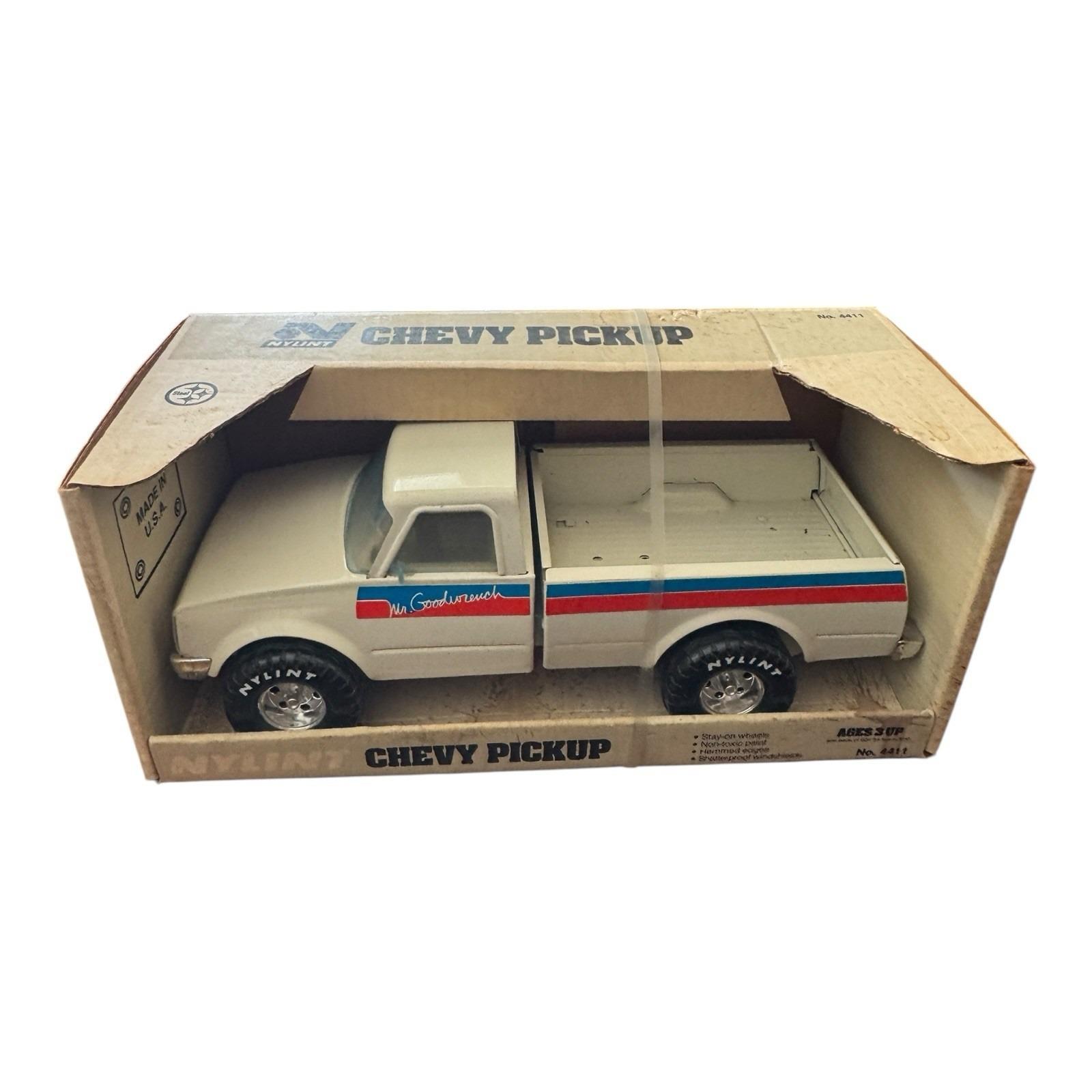 Nylint Mr Goodwrench Chevy Pickup Truck W Box 4411 Pressed Steel