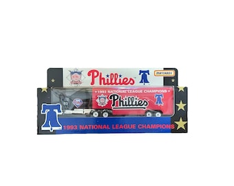 Matchbox 1993 Phillies Team Collectible Tractor Trailer Semi National League