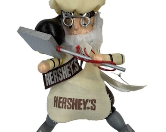 Hershey Chocolate World Male Candy Maker Ornament