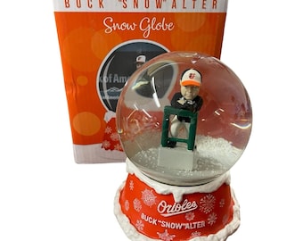 Buck Showalter Snow Globe Baltimore Orioles Buck Snowalter 2019 SGA 5.5"