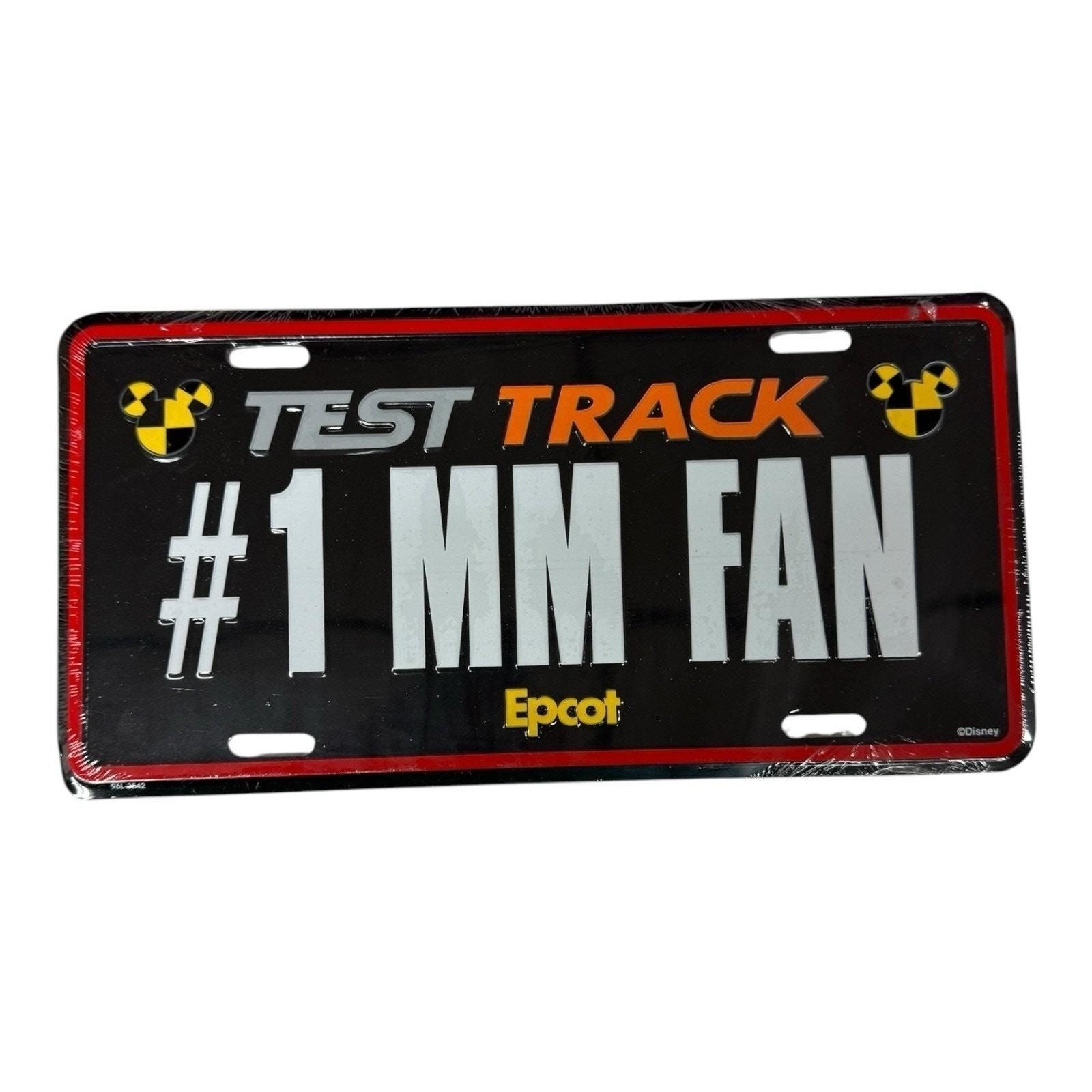 Disney EPCOT Test Track #1 MM Fan License Plate Car Decor - Etsy