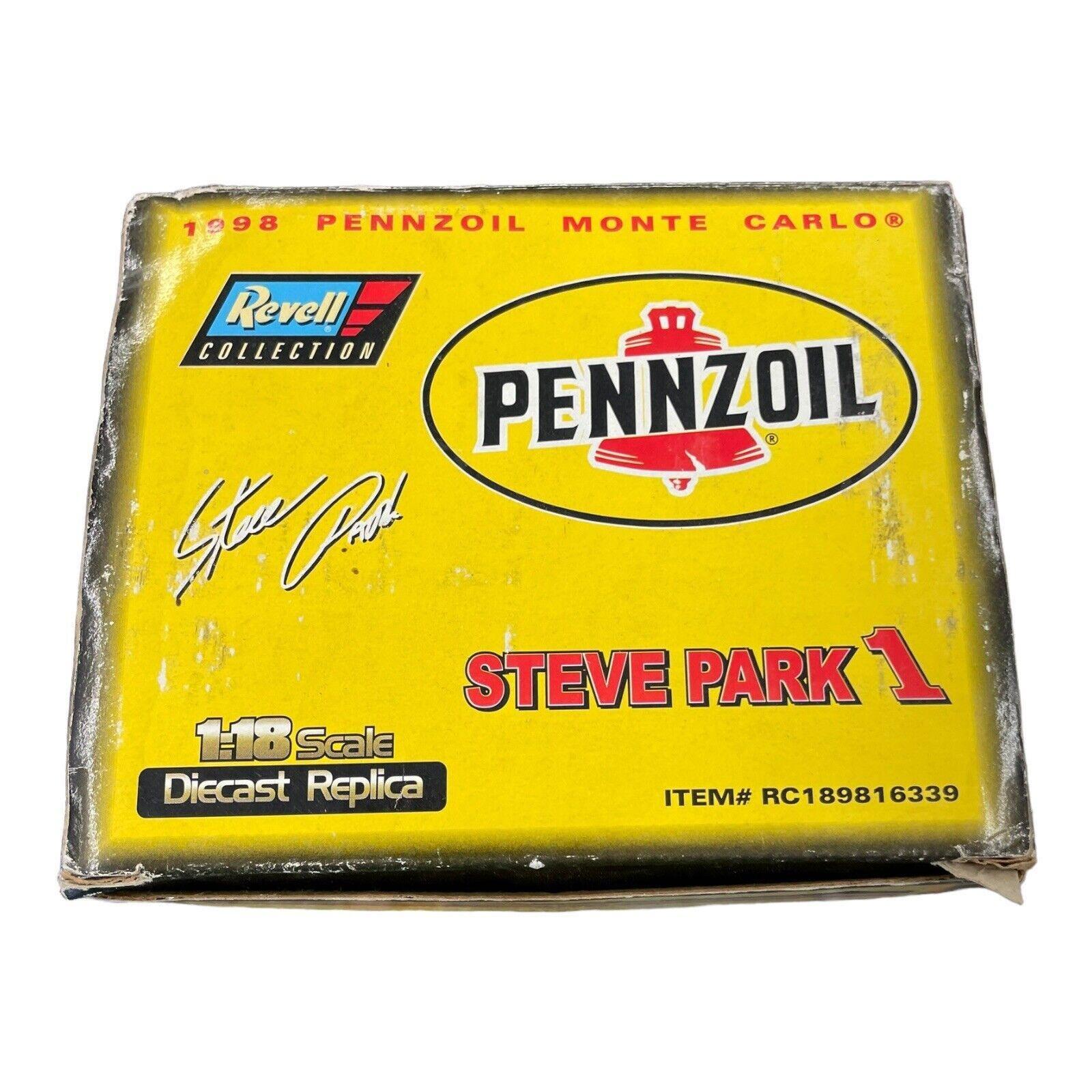Steve Park Pennzoil 1998 Chevrolet Monte Carlo 1/18 NASCAR - Etsy