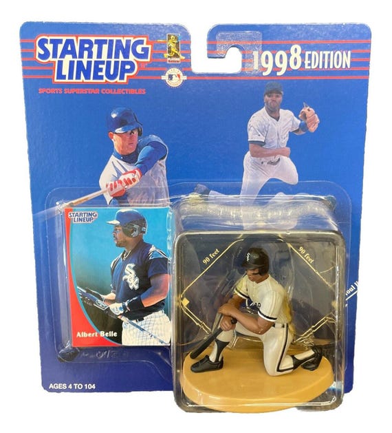 Albert Belle Chicago White Sox Starting Lineup 1998 Action Figure