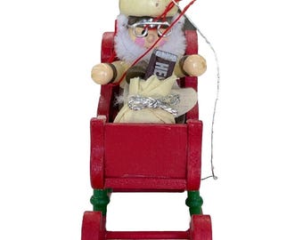 Hershey's Chocolate World Elf on Sleigh Ornament