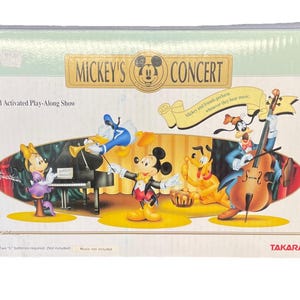 Takara Mickey's Concert Sound Activated Play-along Show - Etsy