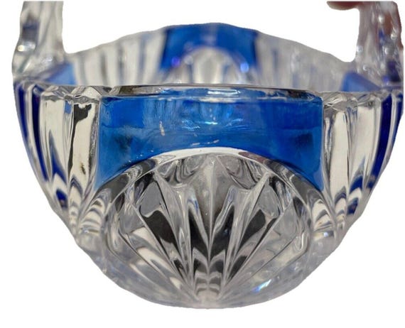 アンナ ヒュッテ ブレイククリスタル ドイツ 24% 鉛クリスタル ブルー