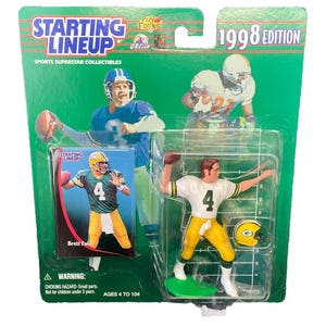 Brett Favre #4 Green Bay Packers NFL Starting Lineup 1998 Edition Figure