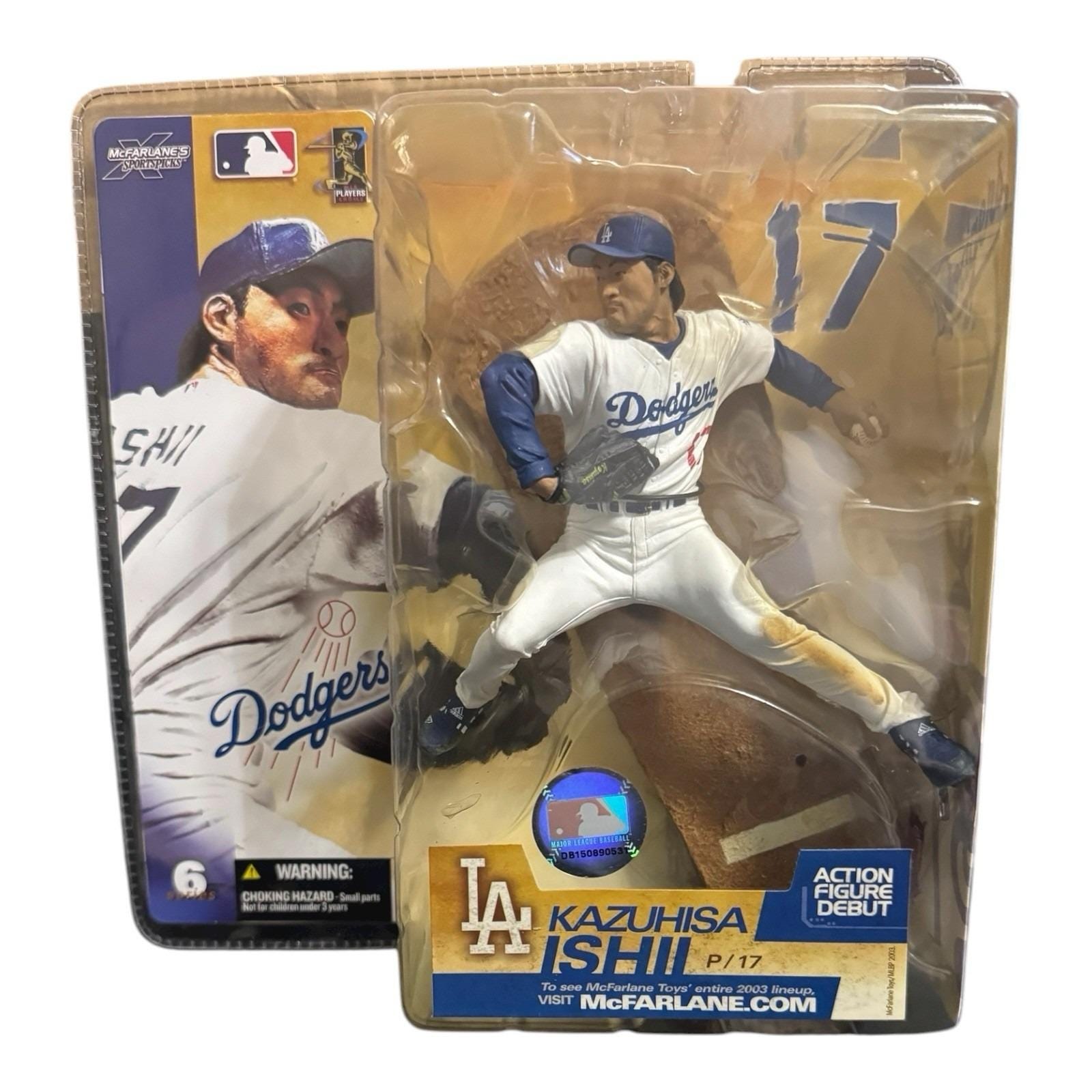 Kazuhisa Ishii 2003 McFarlane Actionfigur Los Angeles Dodgers MLB