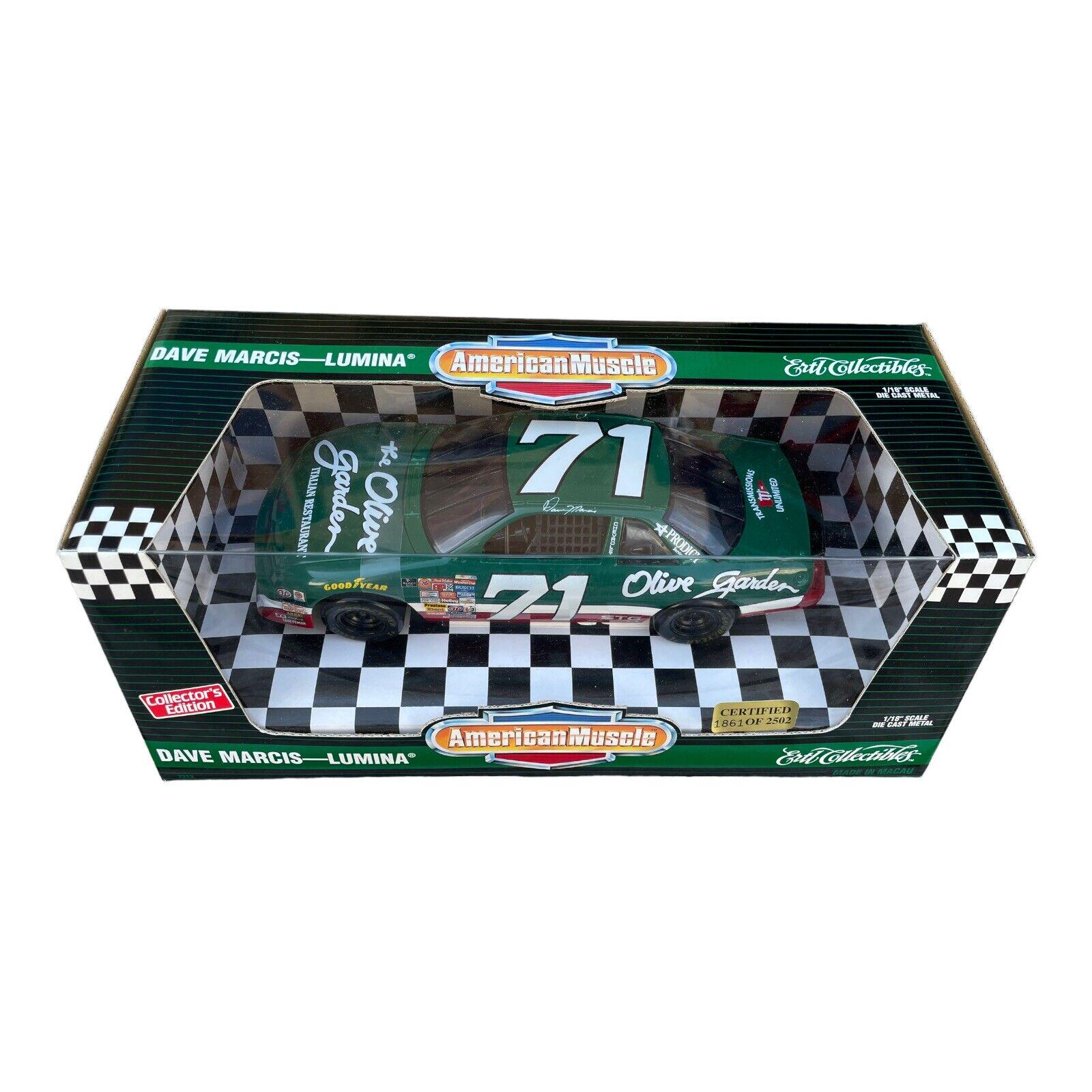 Dave Marcis #71 Olive Garden Chevy 1/18 ERTL American Muscle