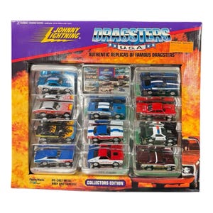 Johnny Lightning Dragsters USA Set Collectors Edition 0327 Of 44000