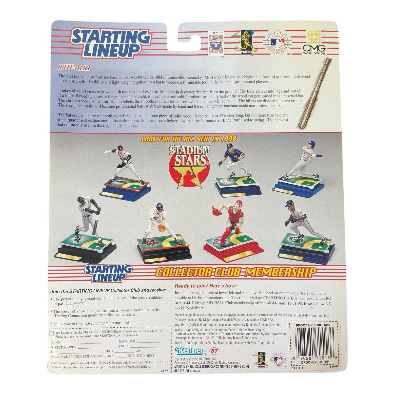 Derek Jeter & Rey Ordonez Starting Lineup Classic Doubles 1998