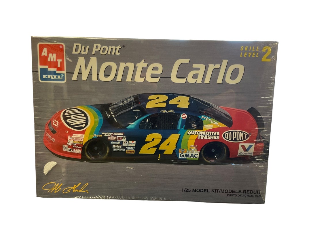 Jeff Gordon Dupont AMT Ertl Model Kit 1/25 NASCAR Sealed Kit - Etsy