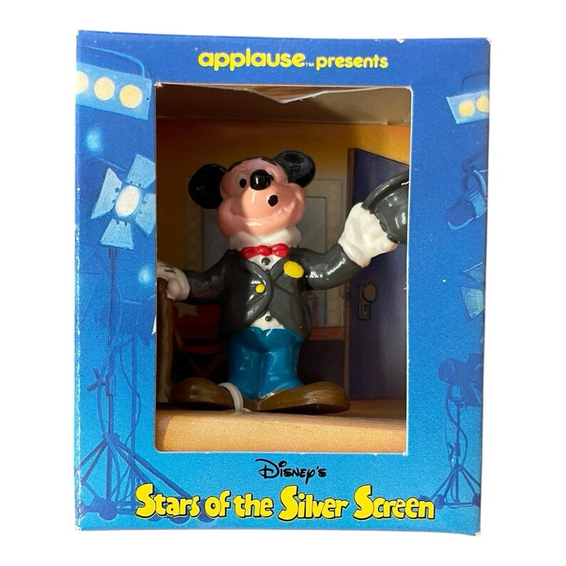 Mickey Mouse Disney's Stars Of The Silver Screen Applause Figure image 1
