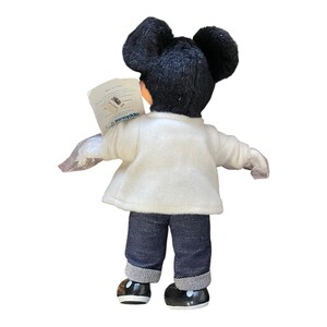Mickey Mouse 11" Applause Walt Disney Sock Hop Varsity Plush image 3