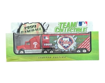 Matchbox 1999 Phillies Team Collectible Transporter Tractor Trailer Semi