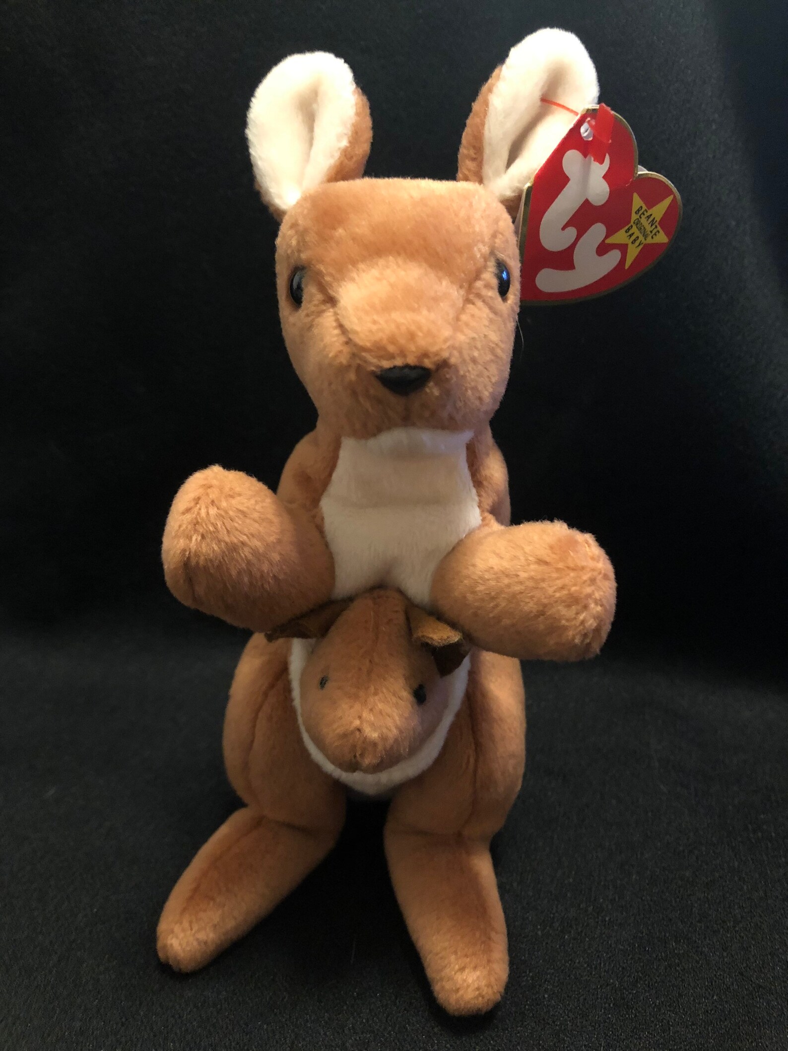 TY Beanie Baby Kangaroo Pouch Etsy