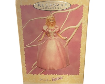 Hallmark Keepsake Ornament 1996 Springtime Barbie Collector's Series Easter NIB