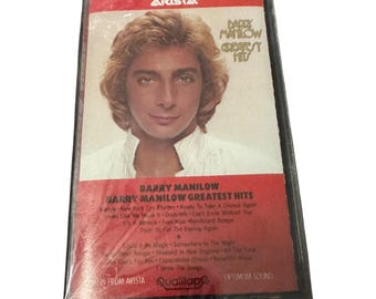 Barry Manilow Greatest Hits Cassette Tape