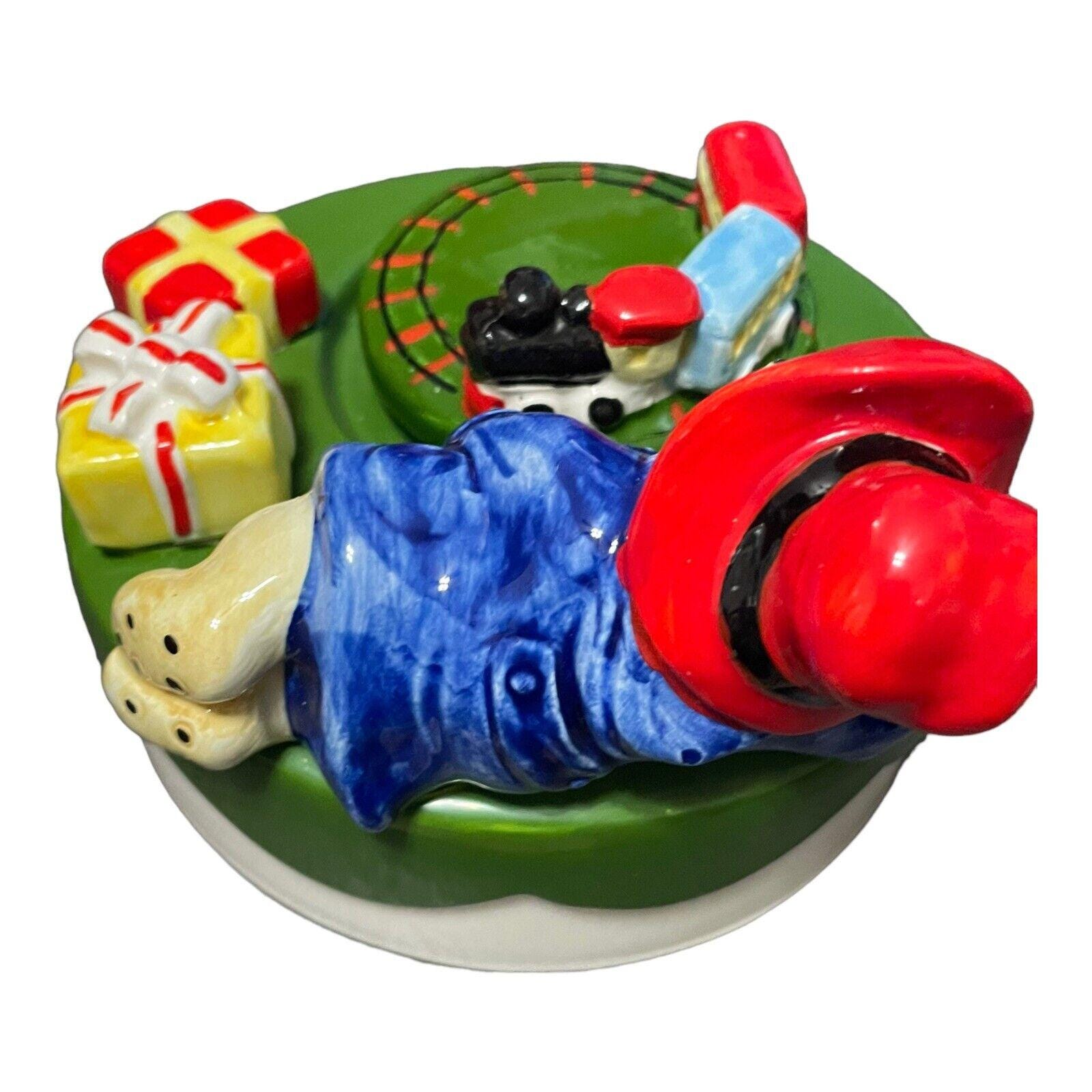 レアパディントンベアーオルゴール パディントンベアコレクション パディントンベア トレイン付き