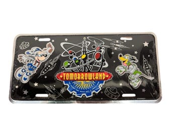 Matrícula de Walt Disney World Magic Kingdom Pluto Mickey Tomorrowland