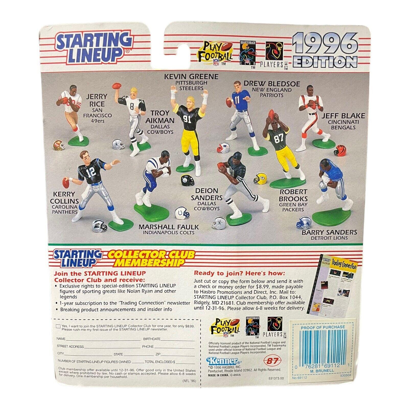 Mark Brunell Jacksonville Jaguars 1996 Starting Lineup Football