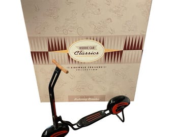 Hallmark Kiddie Car Classics Sidewalk Cruisers 1939 Garton Batwing Scooter