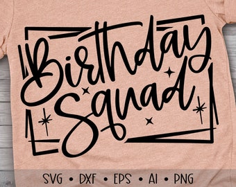 Download Birthday Squad Vegas Etsy
