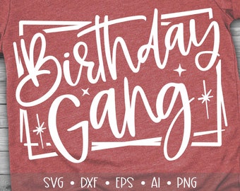 Download Gang Birthday Etsy