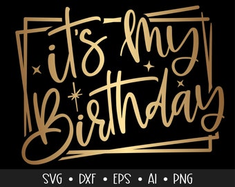 Download Its My Birthday Etsy