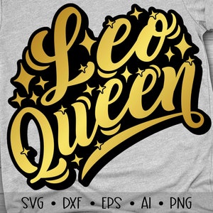 Leo Queen Svg, Birthday Queen Svg, It&#39;s My Birthday Svg, Afro Queen Svg, Black Woman Svg, Birthday Girl Svg, , Eps, Dxf, Png, , , , ,