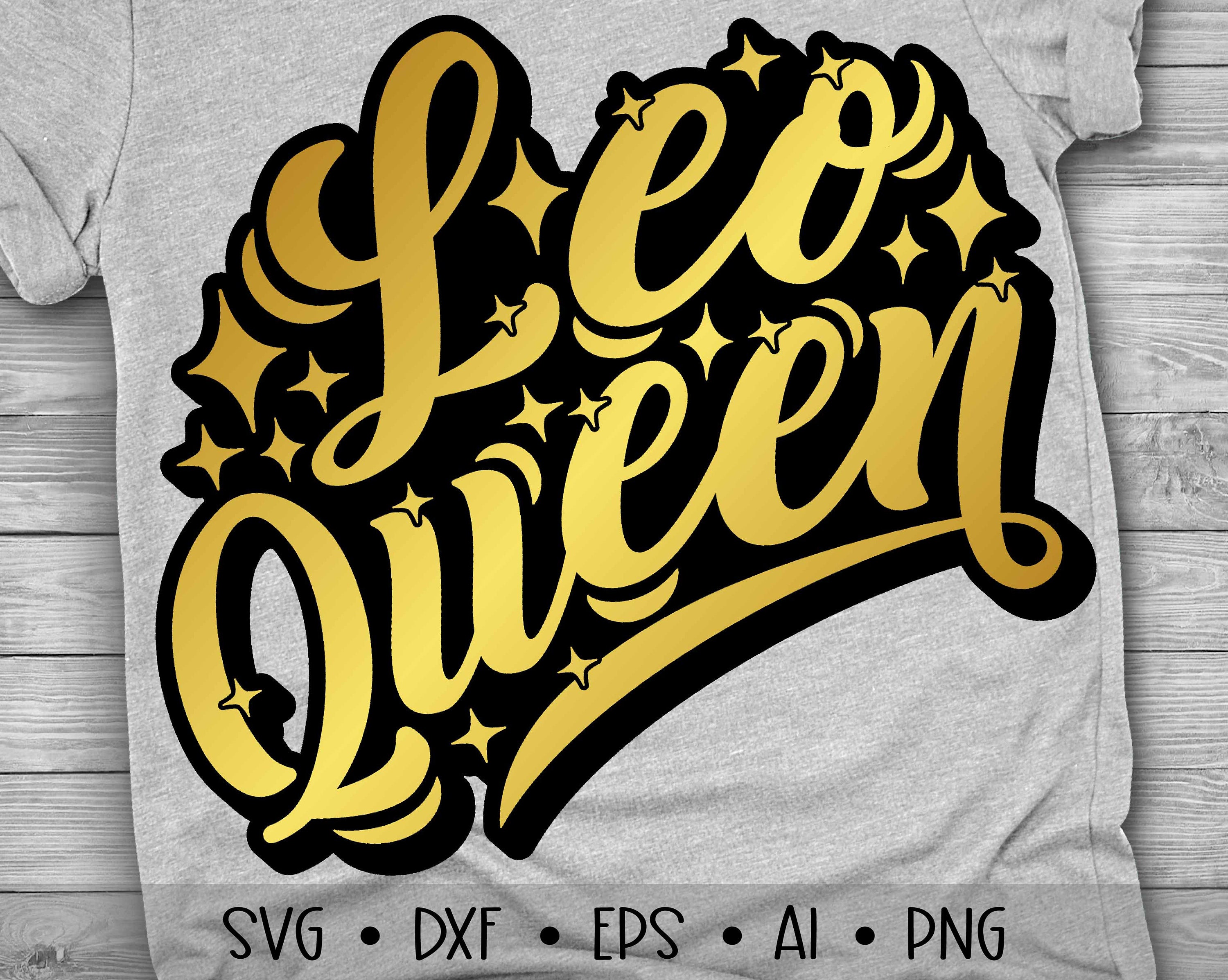 Leo Queen Svg Leo Svg Birthday Svg Zodiac Sign Svg | Etsy